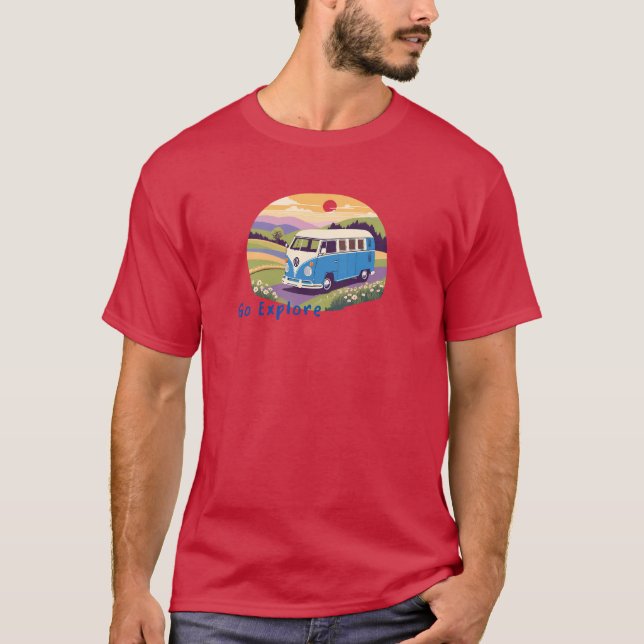 Aller explorer Unisex T-Shirt (Devant)
