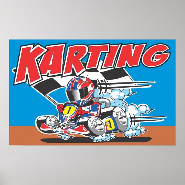 Aller Karting Poster (Devant)