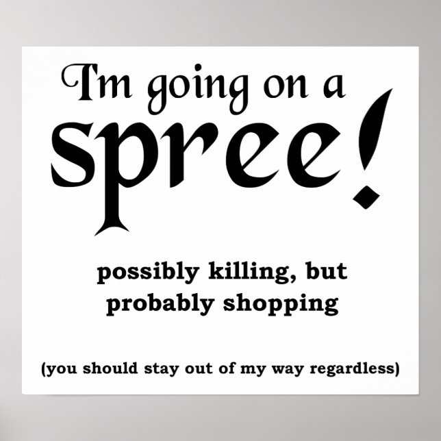 Aller sur une énorme affiche drôle (Devant)