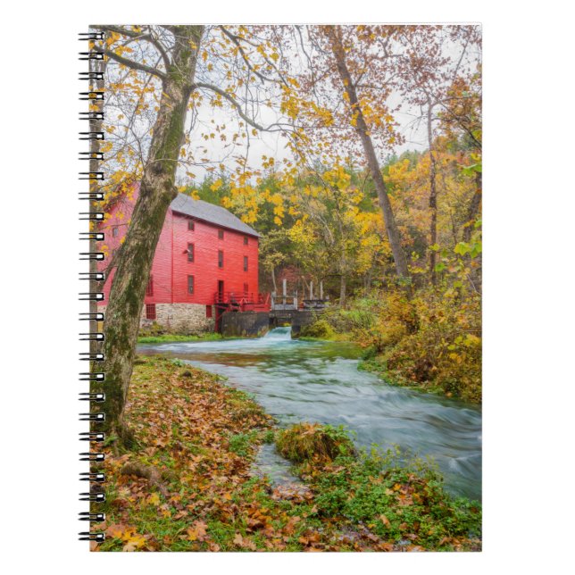 Alley Mill Dans Le Carnet Spiral Automne (Devant)