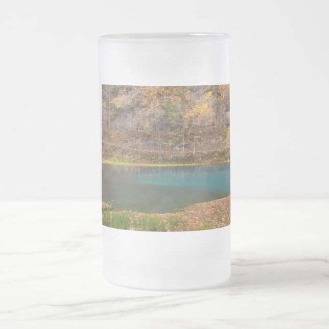 Alley Spring Vue Verre givrée Beer Mug (Centre)