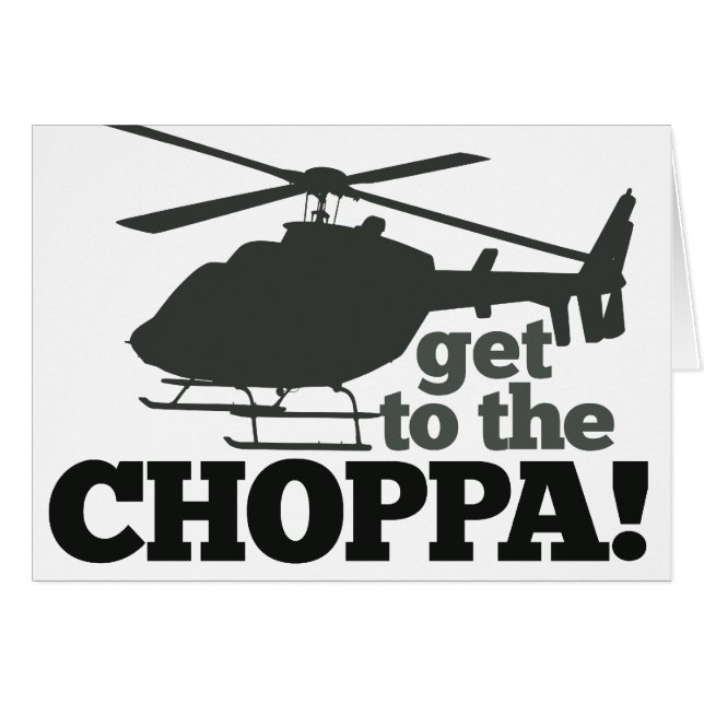 Allez au Choppa (Devant horizontal)