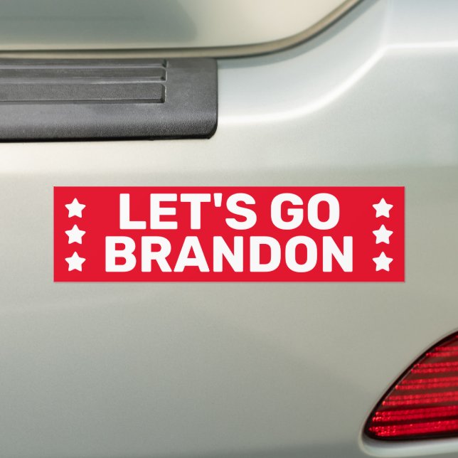 Allez Brandon IVR Sticker de pare-chocs (En voiture)