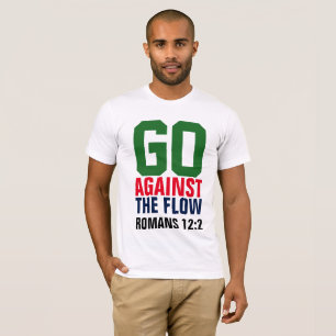 ALLEZ CONTRE LES T-shirts chrétiens FLOW