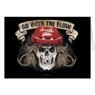 Allez de pair avec le rouge d'écoulement (cheveux