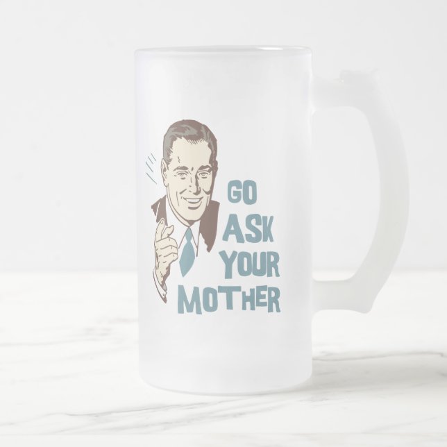 Allez demandent votre tasse de mère le papa (Droit)