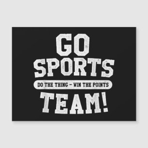 Allez l'équipe sportive ! Sports amusants