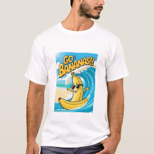 Allez les bananes ! T-shirt homme à la banane