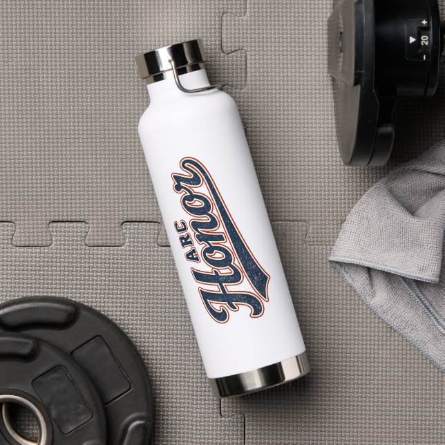 ALLEZ LES SPORTS ! Bouteille d'eau chaude/froide A (Salle de sport (pivotée))