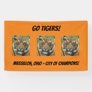 Allez les tigres ! Banderole