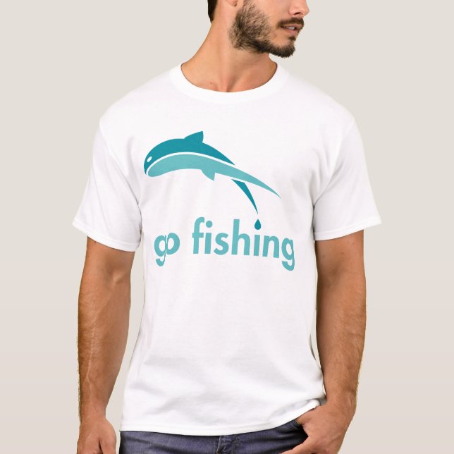 Allez pêcher le T-shirt (Devant)