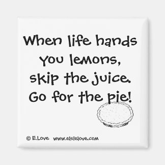 Allez pour la tarte ! Magnet