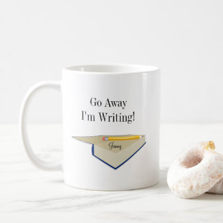 Allez-vous en, j'écris Mug à café