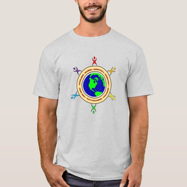 ALLGÉNÉRATIONS T-shirt homme (Devant)