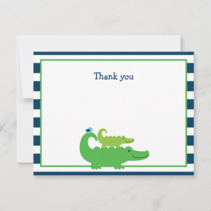 Alligator moderne Appartement Merci Cartes de note