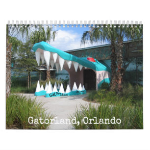 Alligator Park à Orlando 2022 Calendrier mural