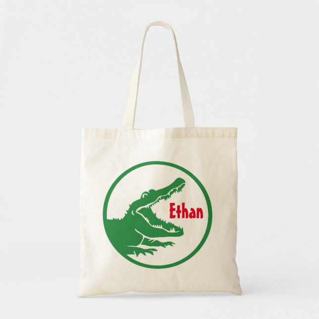 Alligator tote bag (Devant)