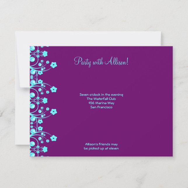 Allison Rachel Fleurs et perles RSVP (Devant)