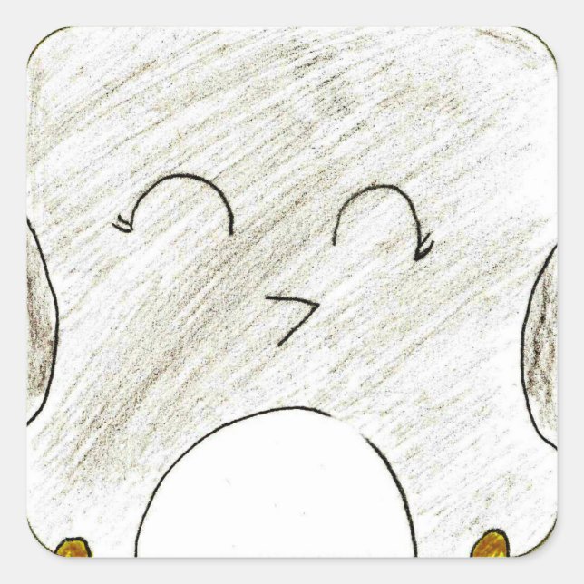 Allison : Sticker Carré (Devant)