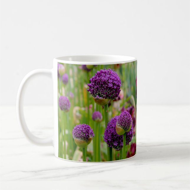Allium Garden Flower Mug (Gauche)