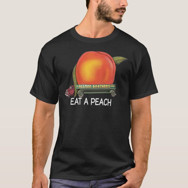 Allman b r o t h e s Band mangez un T-Shirts Peach (Devant)