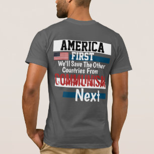Allons Brandon America First T-Shirt