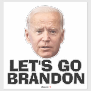 ALLONS BRANDON BIDEN DIE-CUT STYLE DECAL STICKER