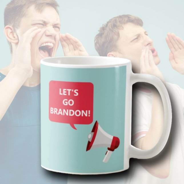 Allons Brandon ! Café Mug (Créateur téléchargé)