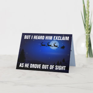 ALLONS BRANDON ! CARTES DE NOËL SURDIMENSIONNÉES p