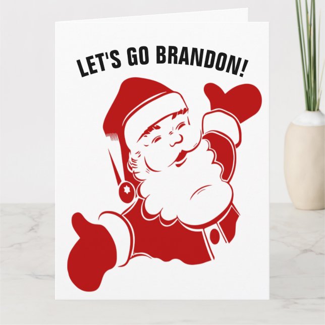 ALLONS BRANDON ! CARTES DE NOËL SURDIMENSIONNÉES p (Devant)