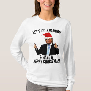 ALLONS BRANDON CHRISTMAS TRUMP T-SHIRTS TEE - SHIR