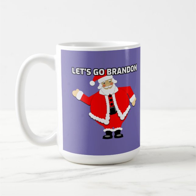ALLONS BRANDON CHRISTMAS VOYAGER CAFÉ MUG (Gauche)
