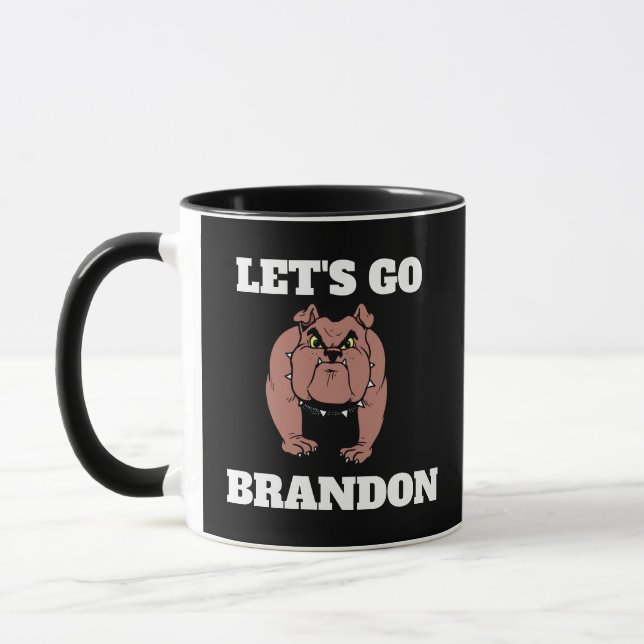 ALLONS BRANDON DOG Coffee Mugs (Gauche)