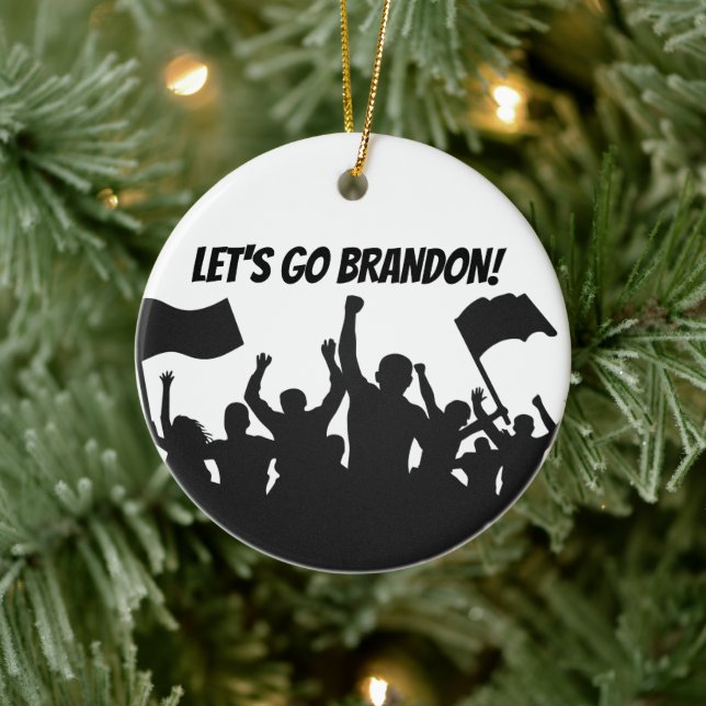 ALLONS BRANDON ! Ornement de Noël (Arbre)