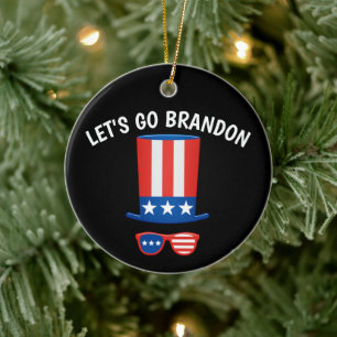 ALLONS BRANDON ! ORNEMENT PATRIOTIQUE DE NOËL