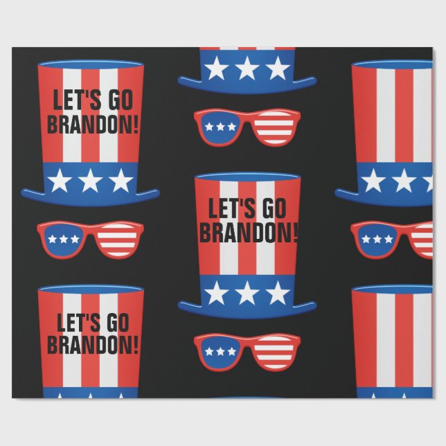 ALLONS BRANDON ! PAPIER CADEAU (Plat)