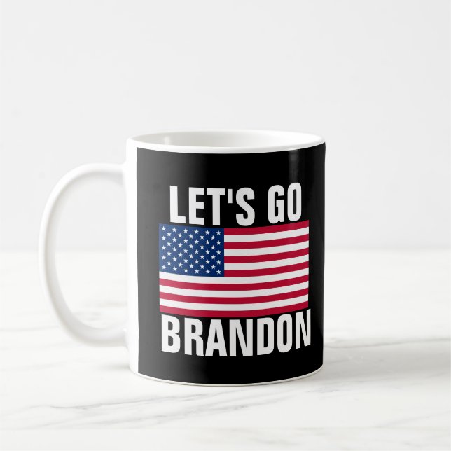 ALLONS BRANDON PATRIOTIC CAFÉ MUGS (Gauche)