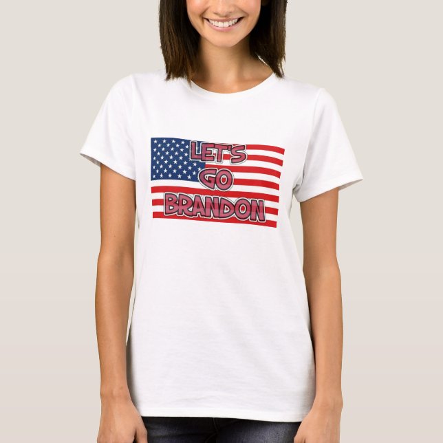 ALLONS BRANDON PATRIOTIC T-SHIRTS (Devant)