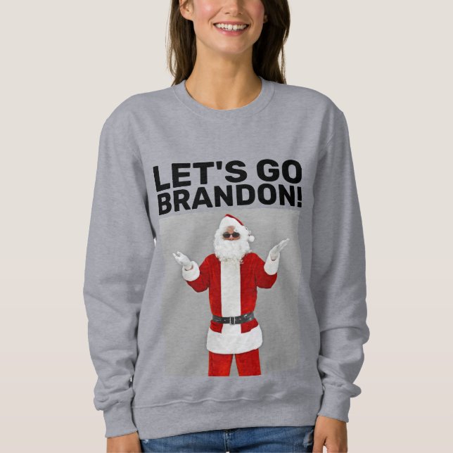 ALLONS BRANDON ! T-SHIRTS DE NOËL SWEATSHIRTS (Devant)