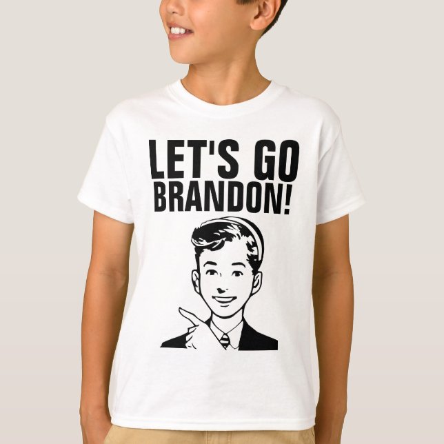 ALLONS BRANDON ! T-shirts GARÇONS (Devant)