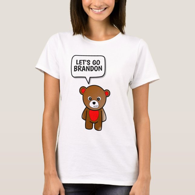 ALLONS BRANDON TEDDY PORTER DES T-shirts (Devant)