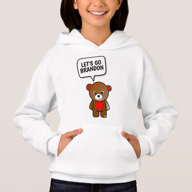 ALLONS BRANDON TEDDY PORTER DES T-shirts POUR ENFA (Devant)