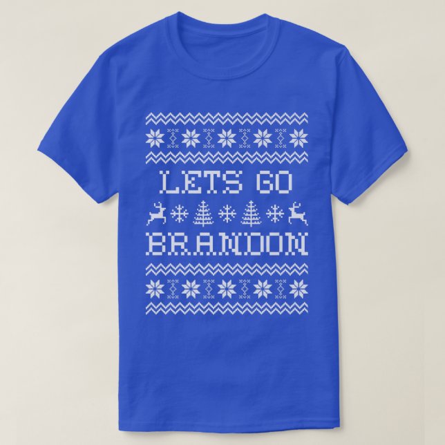 Allons Brandon Ugly Christmas Sweat Premium (Design devant)