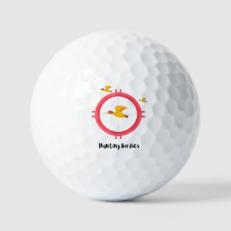 Allons Chasser les Birdies ! Balle de Golf Chasse 