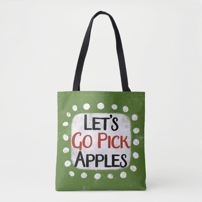 Allons chercher le Sac fourre-tout des pommes (Devant)