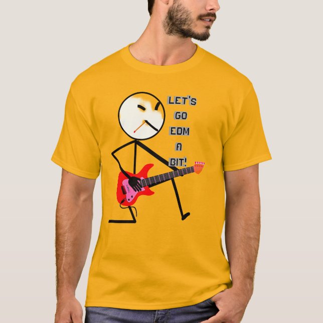 ALLONS EDM un peu t-shirt Unisex (Devant)