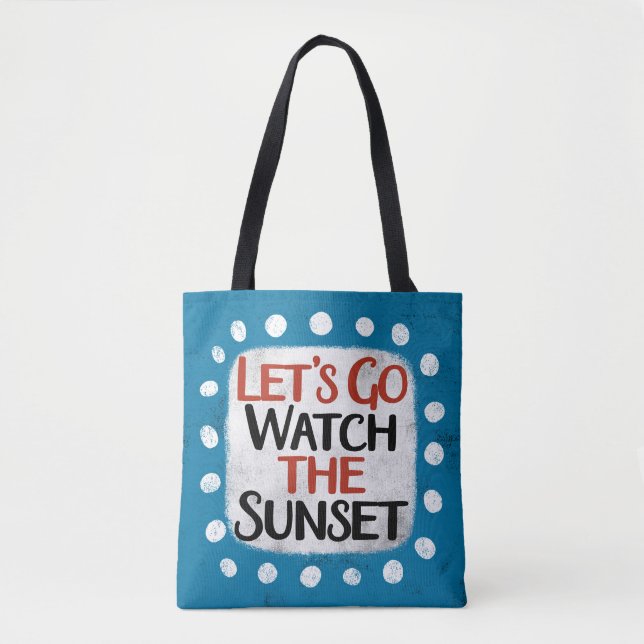 Allons regarder le Sac fourre-tout du coucher de s (Devant)
