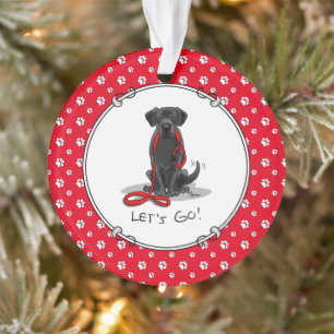 Allons-y ! Black Lab Labrador Retriever Cute