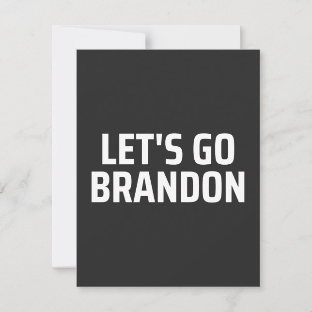 Allons-y Brandon Magnet (Devant)