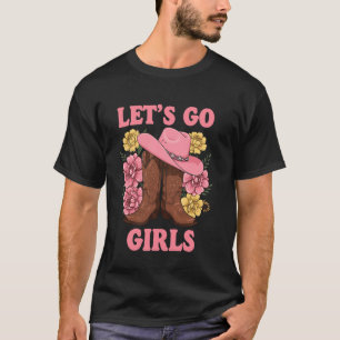 Allons-y Les Filles T-Shirts Rétro Rodéo Amour Occ